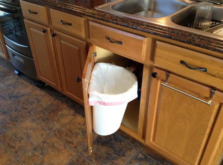 Cabinet Mount Trash Cans